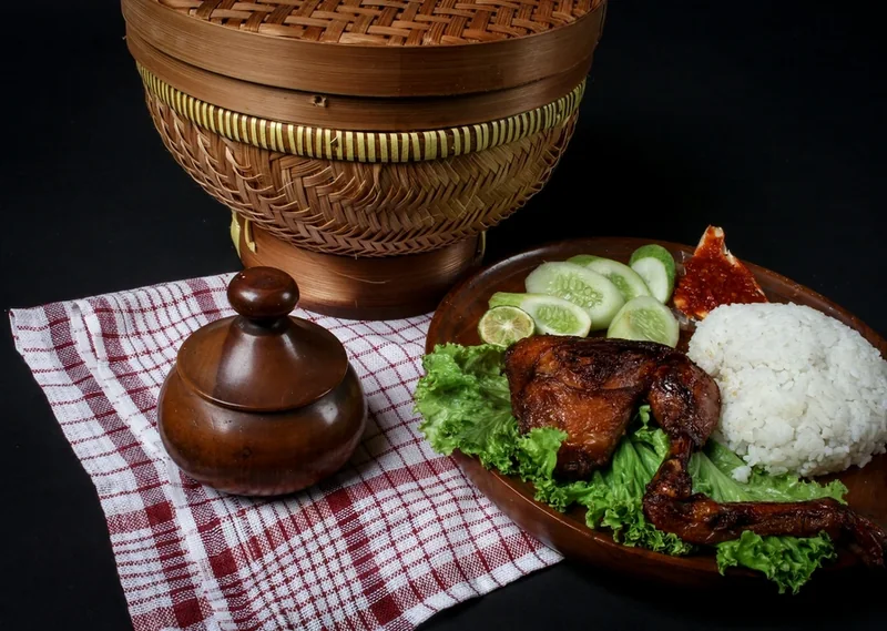 Nasi Ayam Bakar - foto ilustrasi